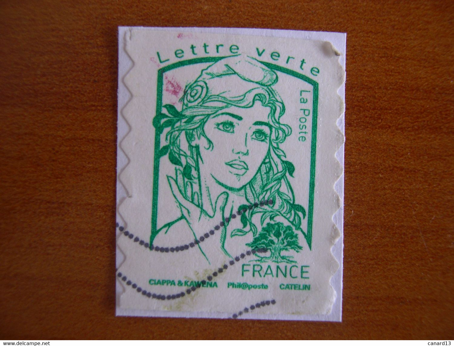 France  Obl   N° 1215 Tache Rouge - Oblitérés