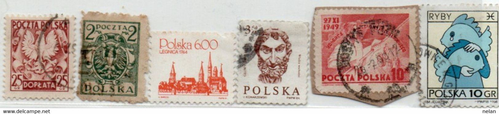 FRANCOBOLLI - LOTTO MISTO -POLONIA - POLSKA - Collezioni