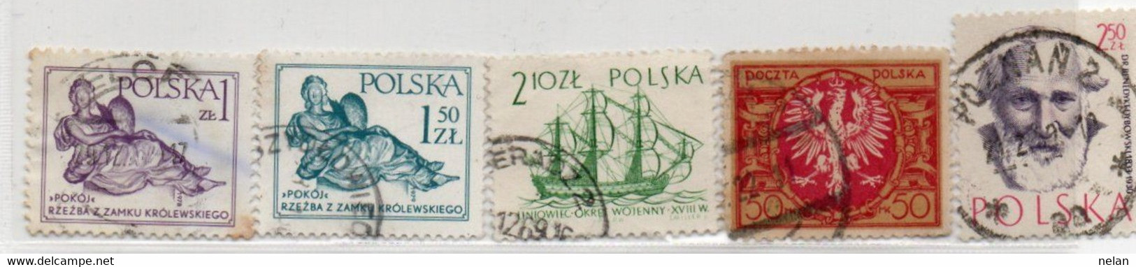 FRANCOBOLLI - LOTTO MISTO -POLONIA - POLSKA - Collections