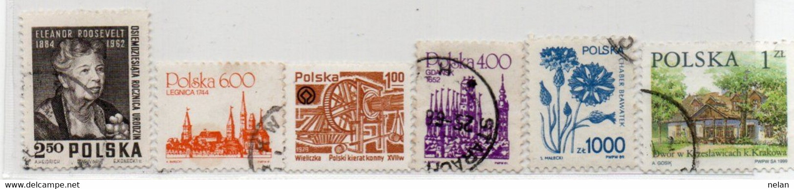 FRANCOBOLLI - LOTTO MISTO -POLONIA - POLSKA - Collections