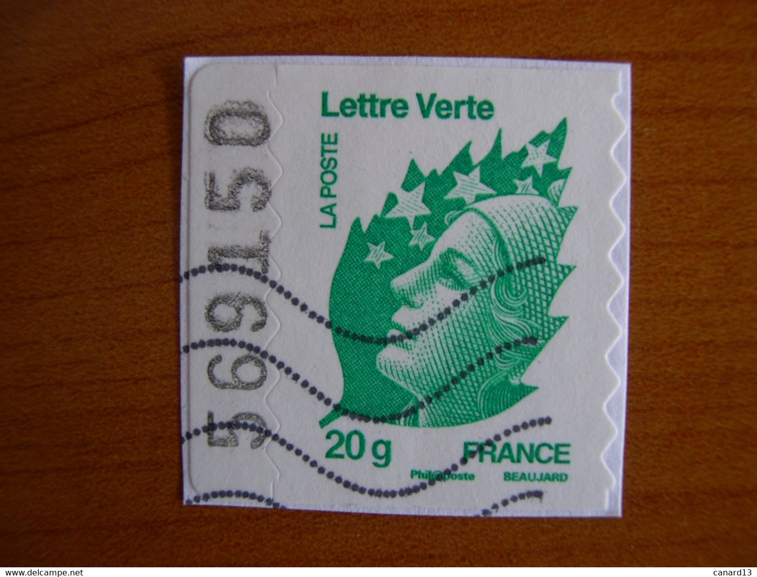 France  Obl   N° 604 N° D'ordre - Usados