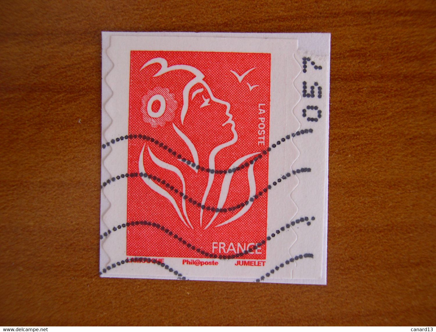 France  Obl   N° 49b N0 D'ordre - Usati