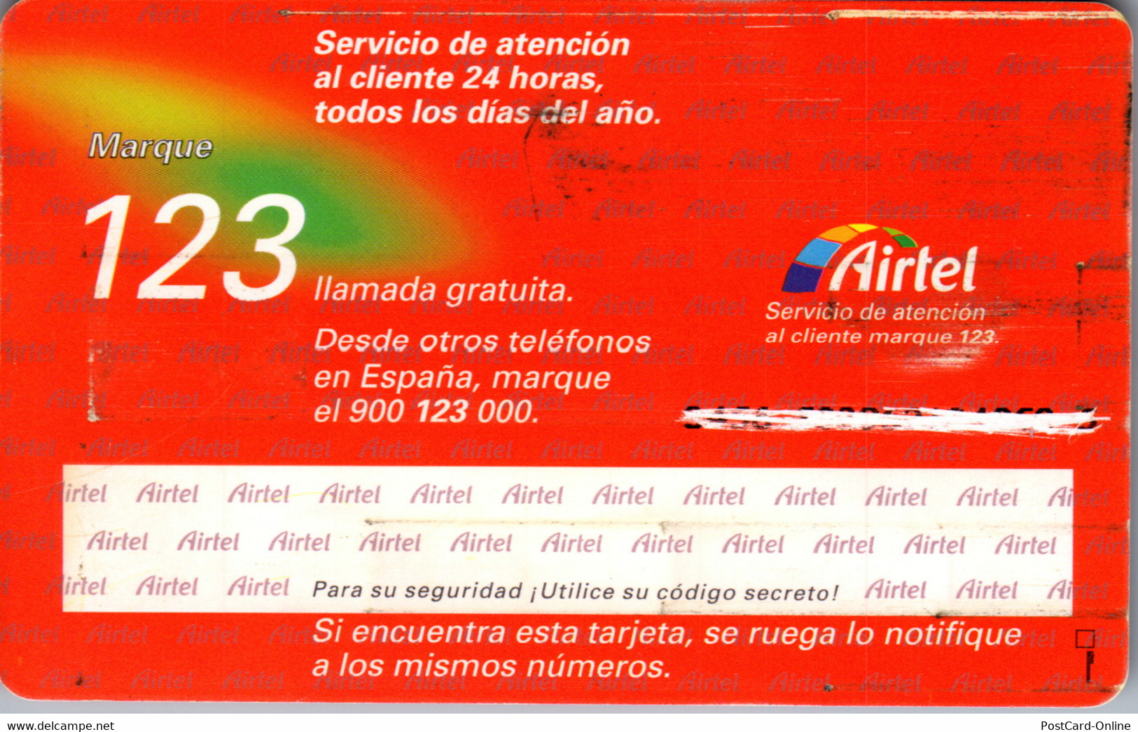 24991 - Spanien - Airtel , GSM - Airtel