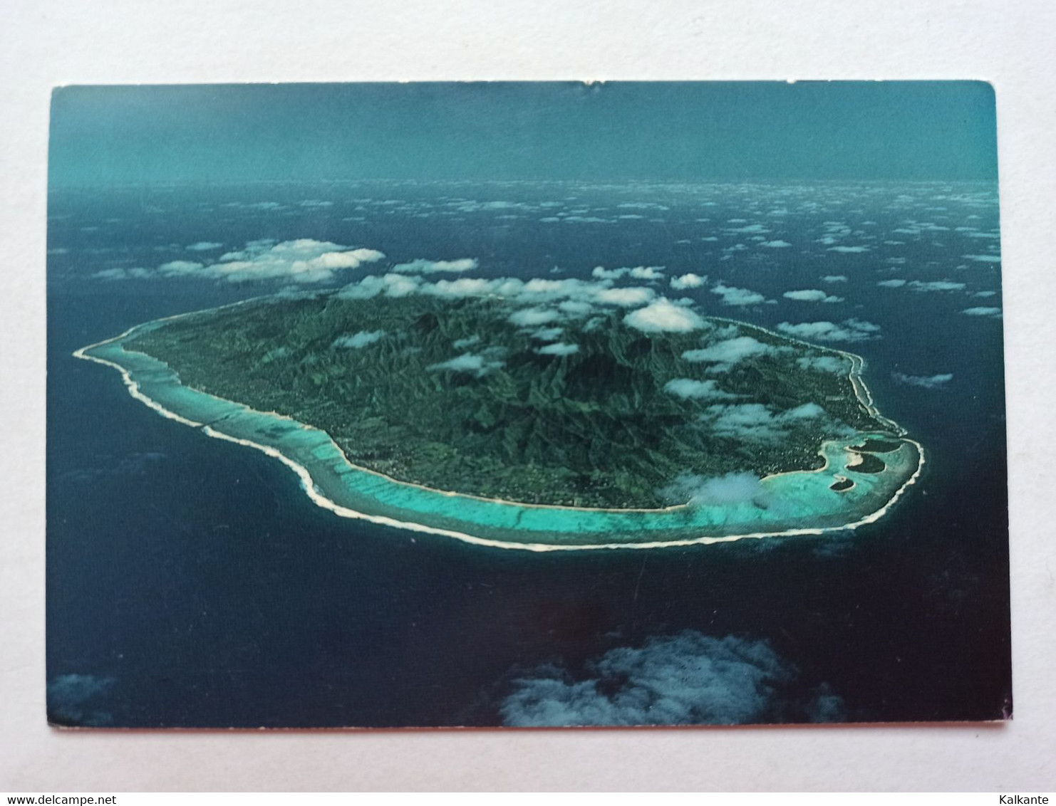 [COOK ISLAND] - 1990 - Aerial View Of Rarotonga - Cook-Inseln