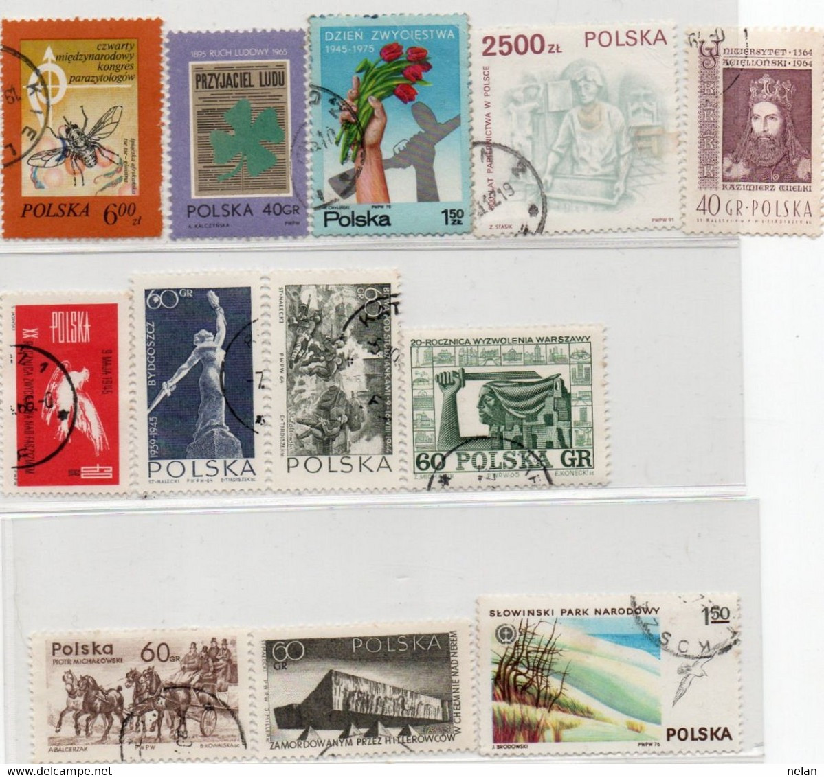 FRANCOBOLLI - LOTTO MISTO -POLONIA - POLSKA - Collections