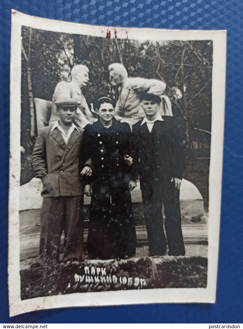 Stalin Monument In Russia - Real Photo 1950s - Russia