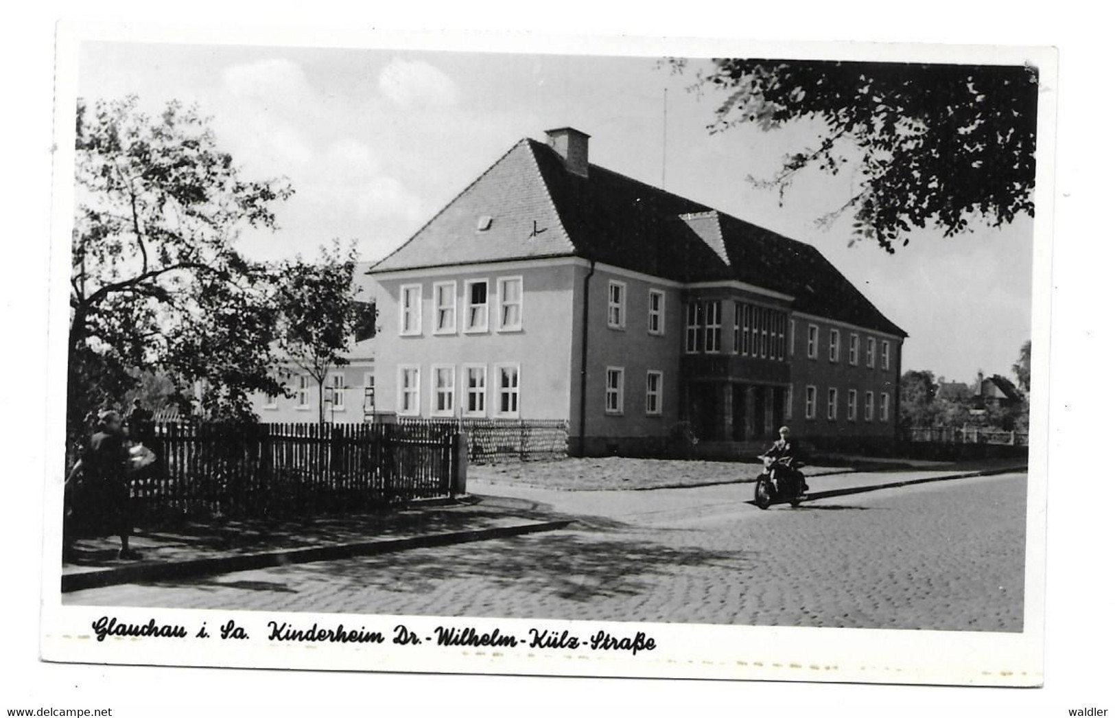 9610  GLAUCHAU, KINDERHEIM DR.-KÜLZ-STRASSE  1965 - Glauchau