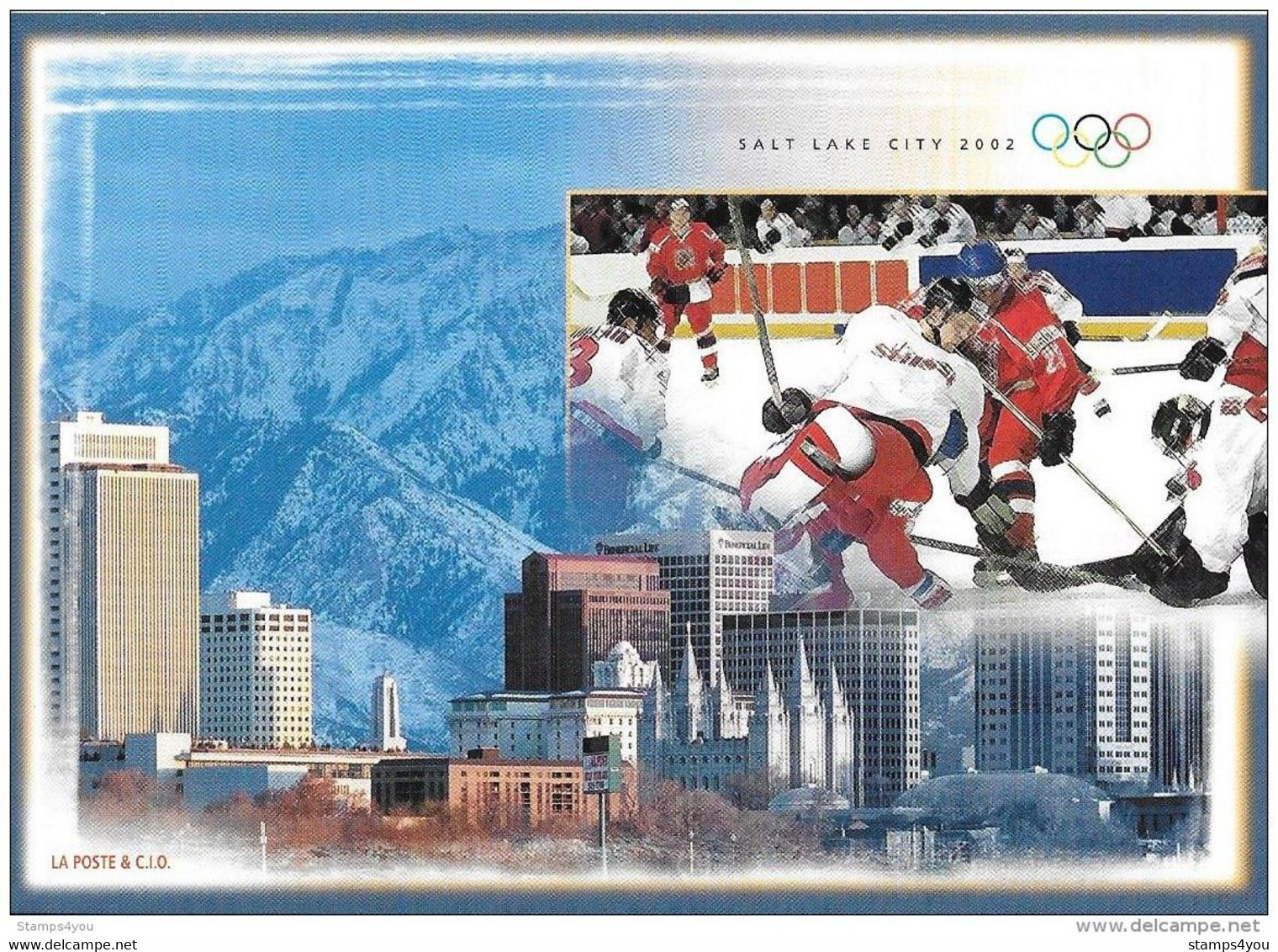 84 - 19 - Entier Postal Suisse "JO Salt Lake City" Oblit Spéciale - Invierno 2002: Salt Lake City