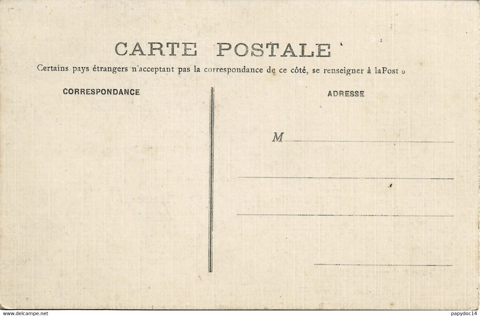 HAUTVILLERS 51   /   Edition Champenoise   /  Grande Rue Allant à La Poste  ( CPA D' Aspect Toilé En Couleurs Vers 1908) - Autres & Non Classés