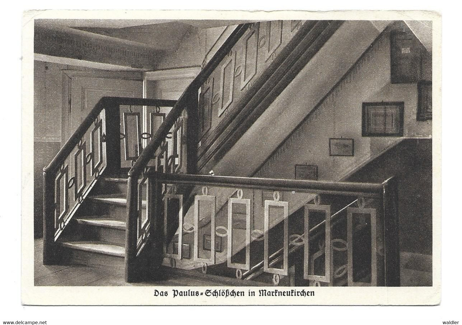 9659  MARKNEUKIRCHEN, PAULUS-SCHLÖßCHEN    ~ 1935  HEIMATSCHUTZ-POSTKARTE - Markneukirchen