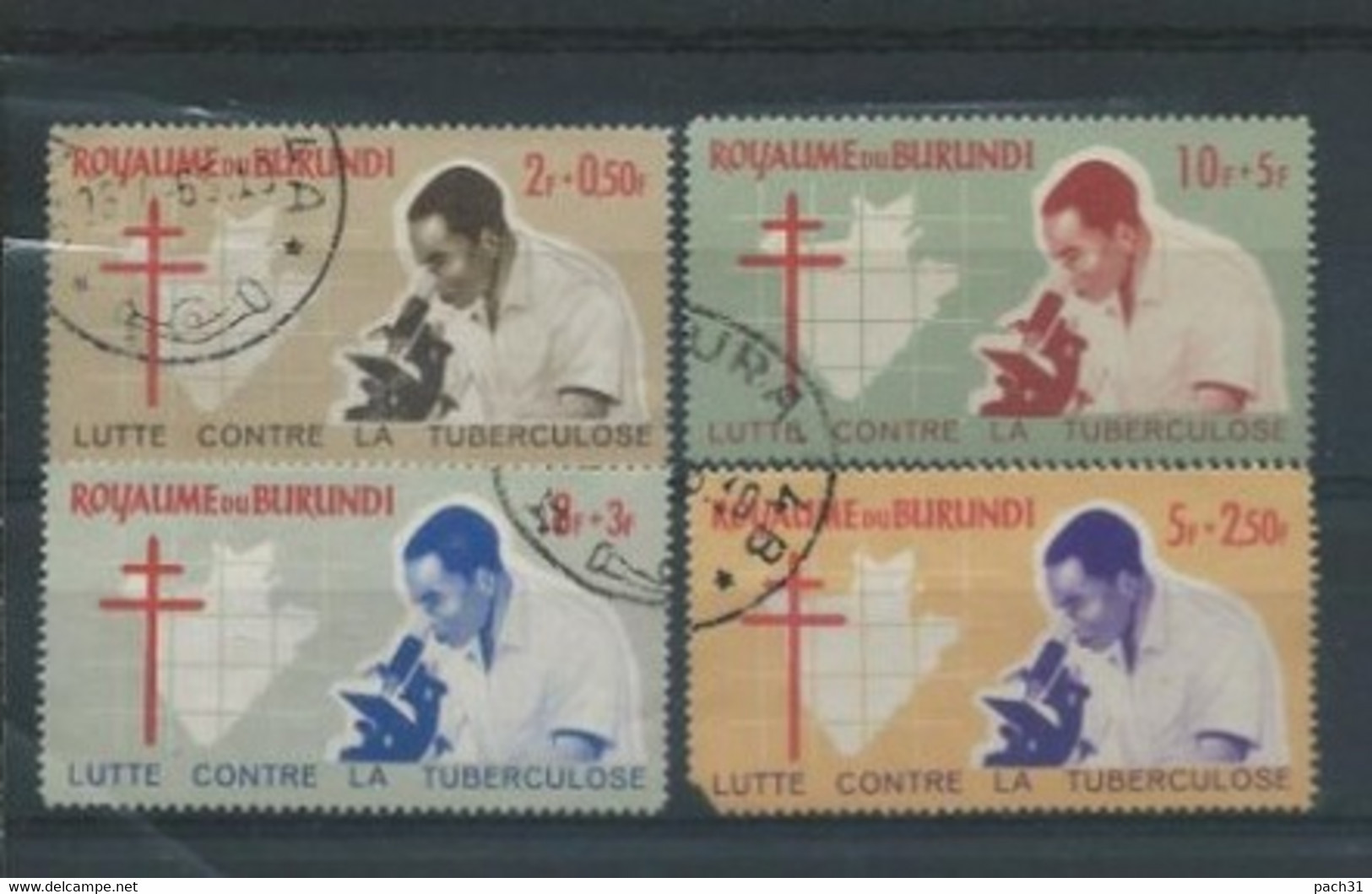 Burundi  Lot Thème Lutte Contre La Tuberculose - Colecciones