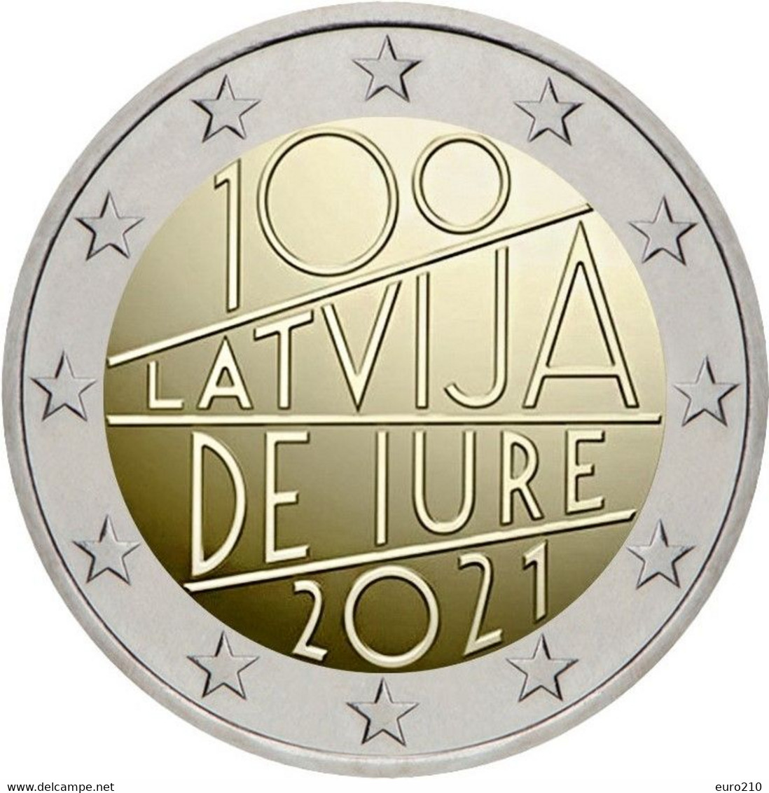 Latvia / Lettonia / Lettland / Lettonie - 2 Euro 2021 De Iure - Letland