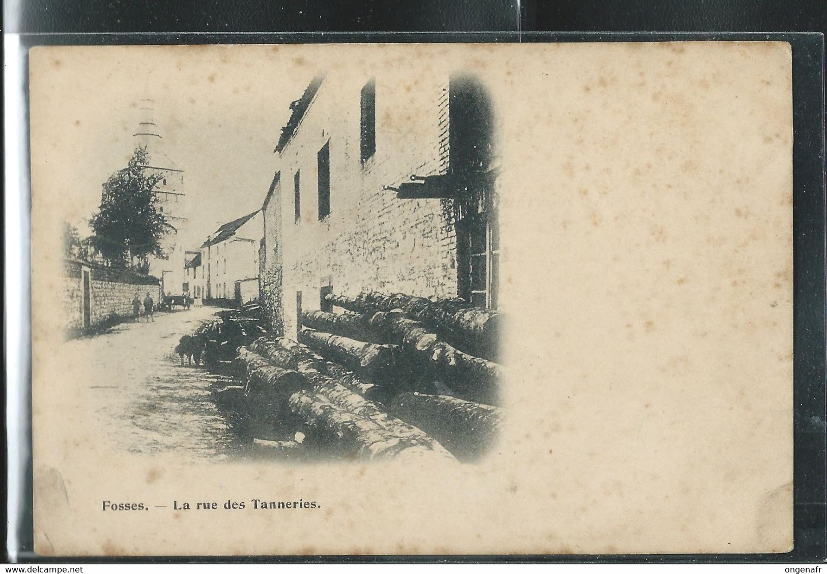 Fosses: La Rue Des Tanneries  (obl. NAMUR (STATION) 1904 ) - Fosses-la-Ville