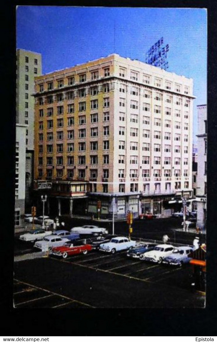 ► Jacksonville HOTEL SEMINOLE Cars Park 1950s 2/2 - Jacksonville
