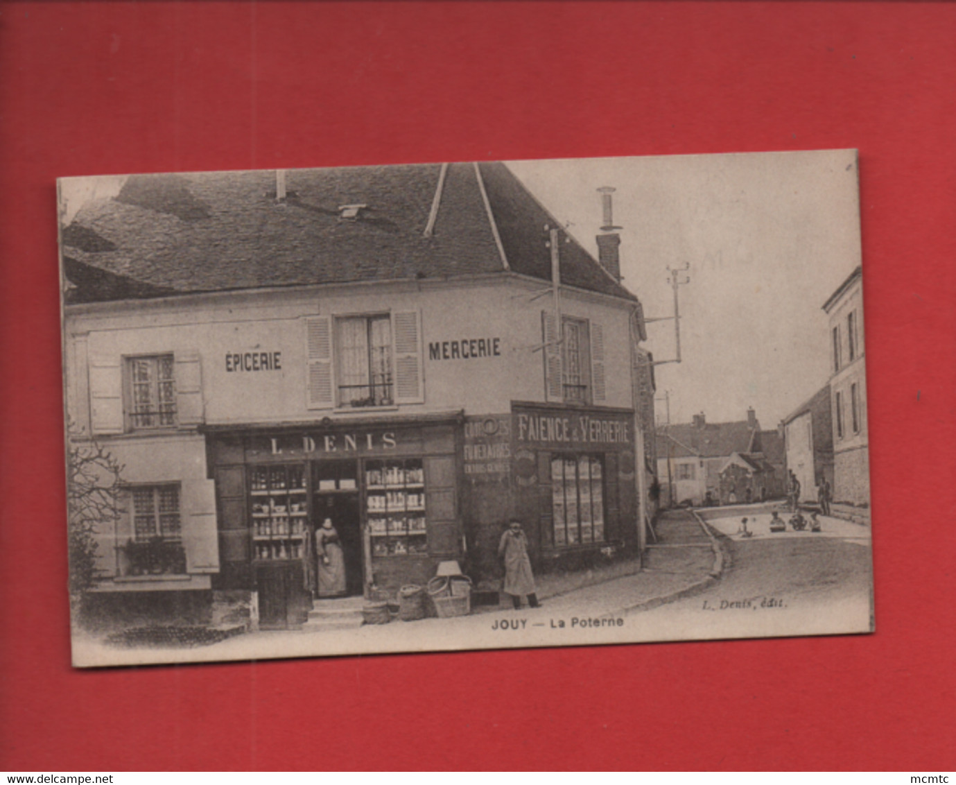 CPA Rétrécit -   Jouy  - La Poterne   -(épicerie , Mercerie  ) - Jouy En Josas