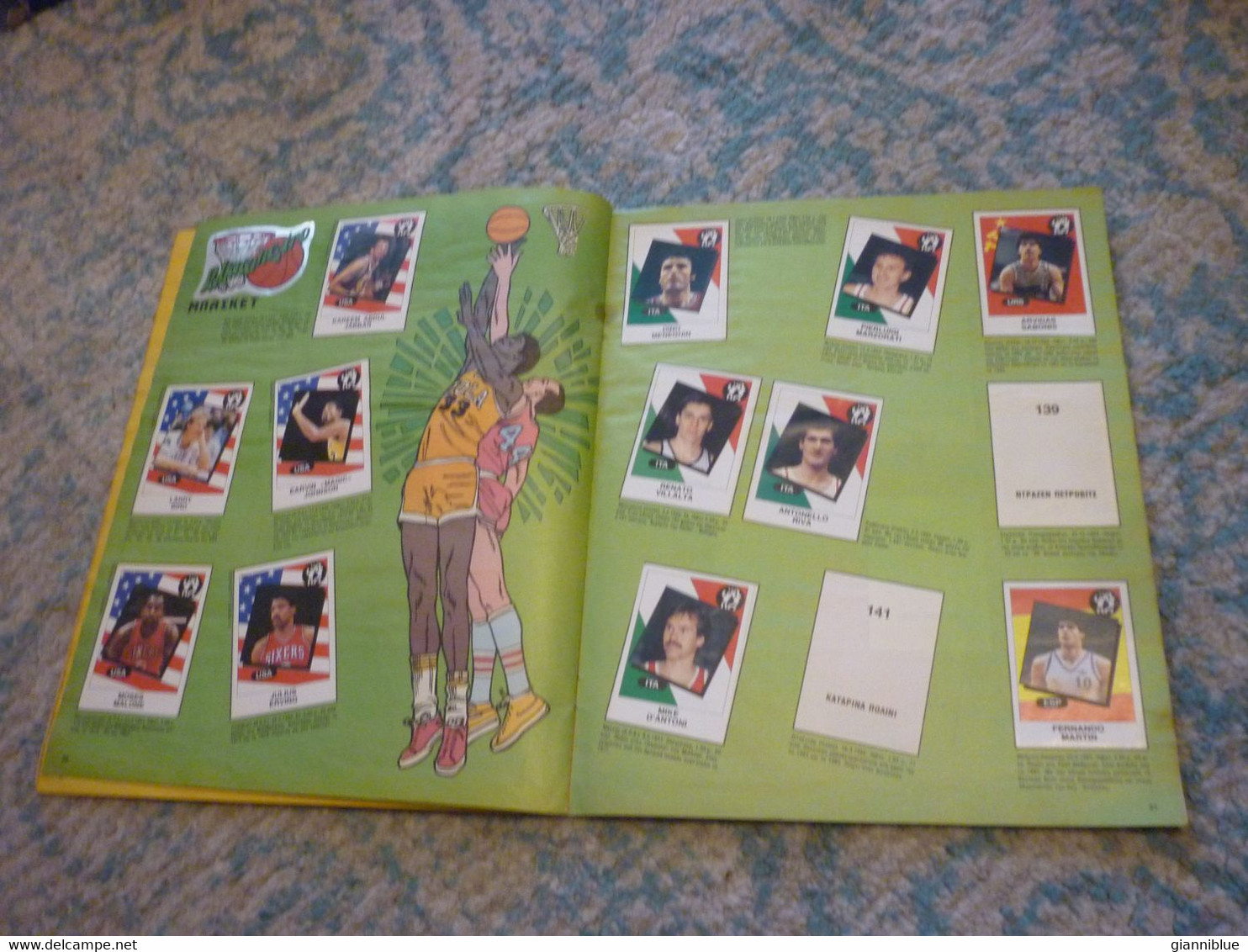 Mike Tyson Rookie Boxing & Diego Maradona Sticker on Supersport 1986 Panini Greek Edition Sticker Album