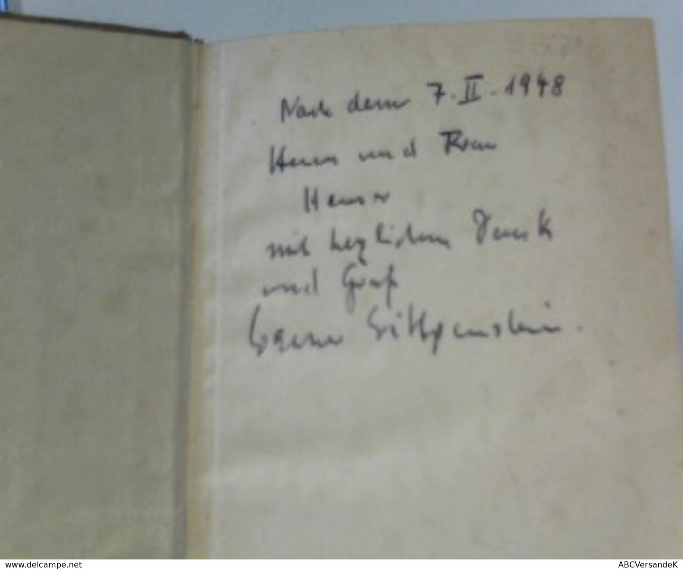 Thiele Vorsings Uhr - Autographed