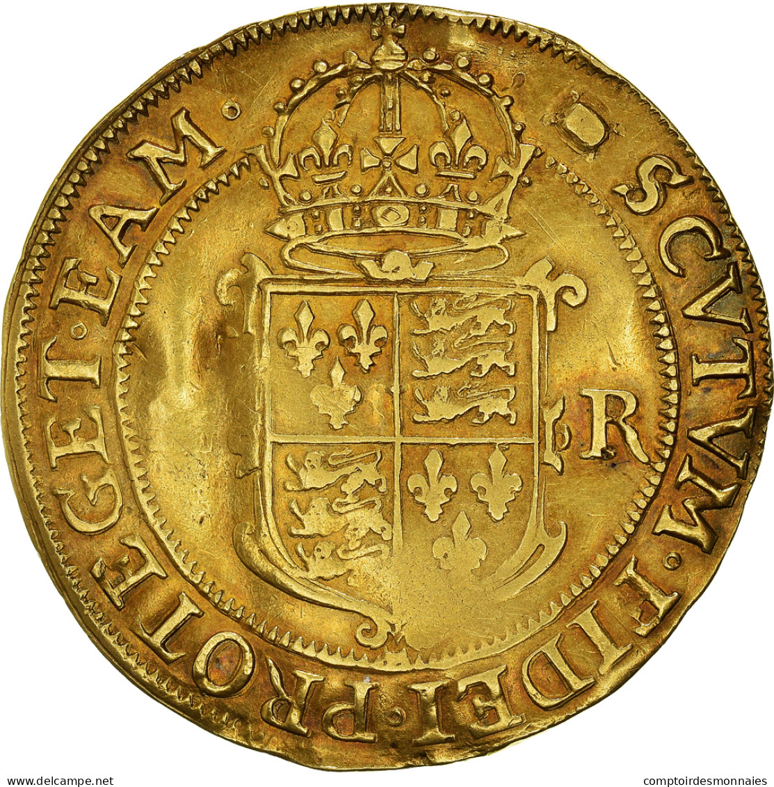 Monnaie, Grande-Bretagne, Elizabeth, Pound, 1558-1603, Londres, Très Rare, SUP - 1485-1662 : Tudor / Stuart