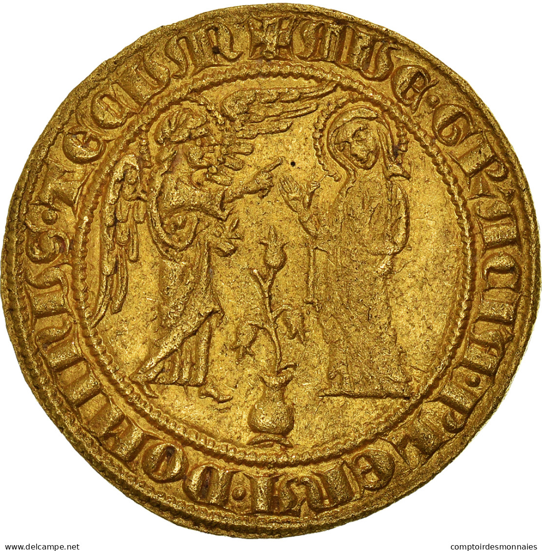 Monnaie, Italie, NAPLES, Charles Ier D'Anjou, Salut D'or, 1277-1285, SUP+, Or - Neapel & Sizilien