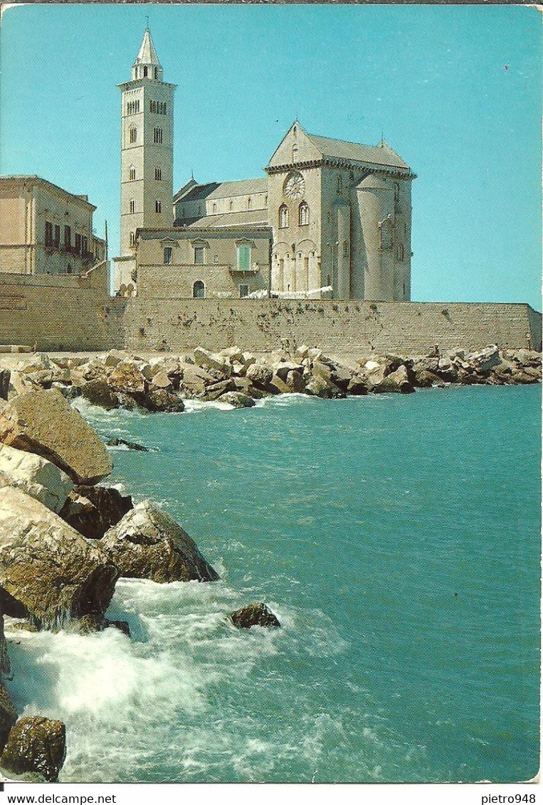 Trani (Puglia) Cattedrale (Duomo) Vista Dalla Scogliera, La Cathedrale, The Cathedral Seen From The Cliff, Der Dom - Trani