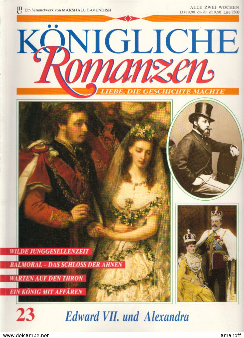 Königliche Romanzen Nr. 23 Edward VII. Und Alexandra - Autres & Non Classés