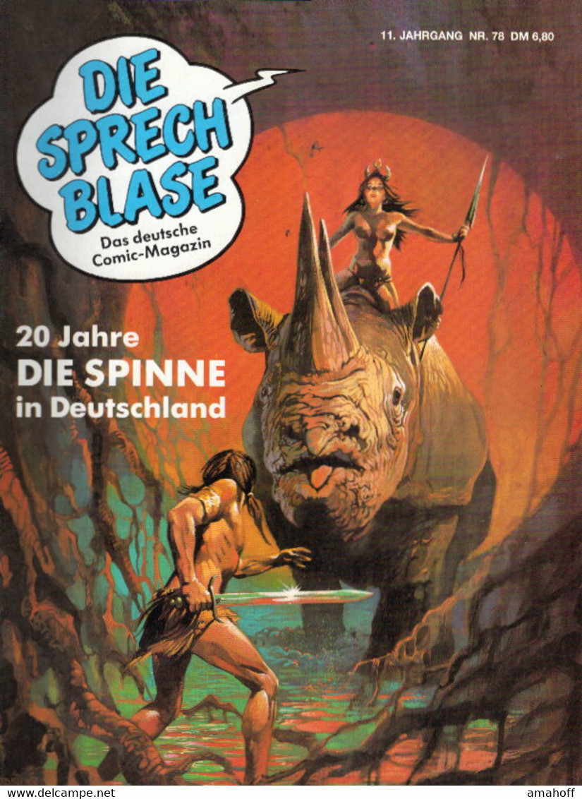 Die Sprechblase 78, Das Deutsche Comic-Magazin. - Sonstige & Ohne Zuordnung