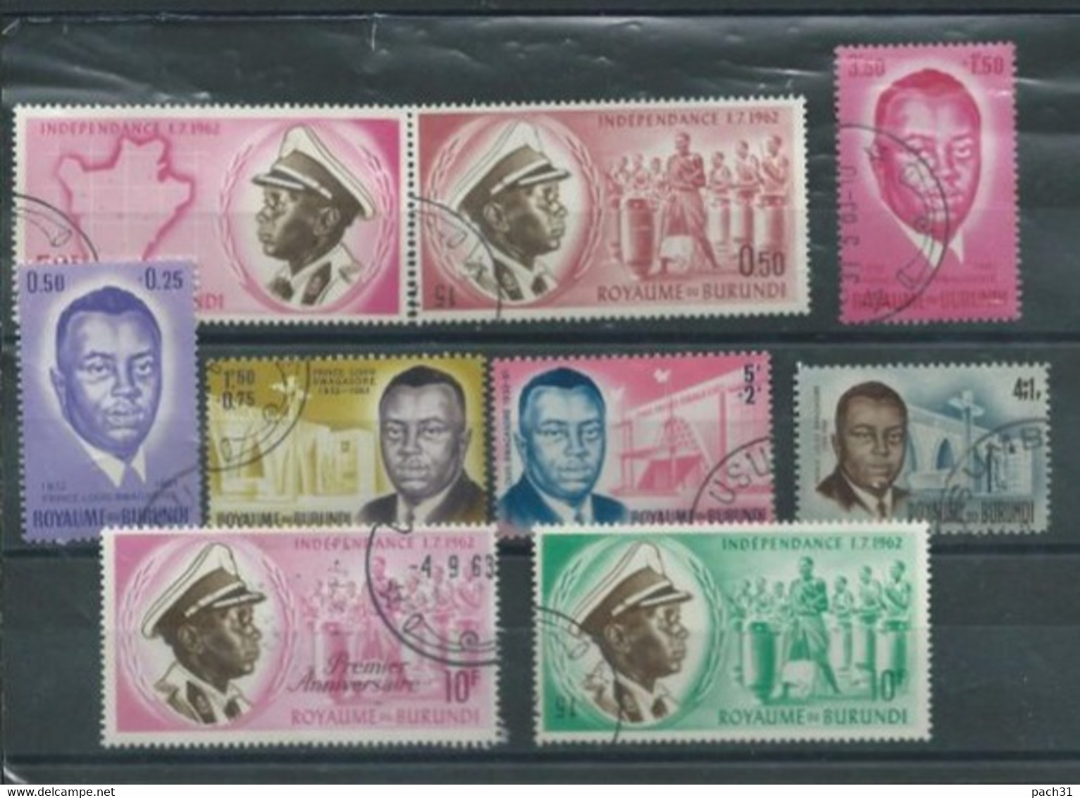 Burundi  Lot Thème  Personnages - Collections