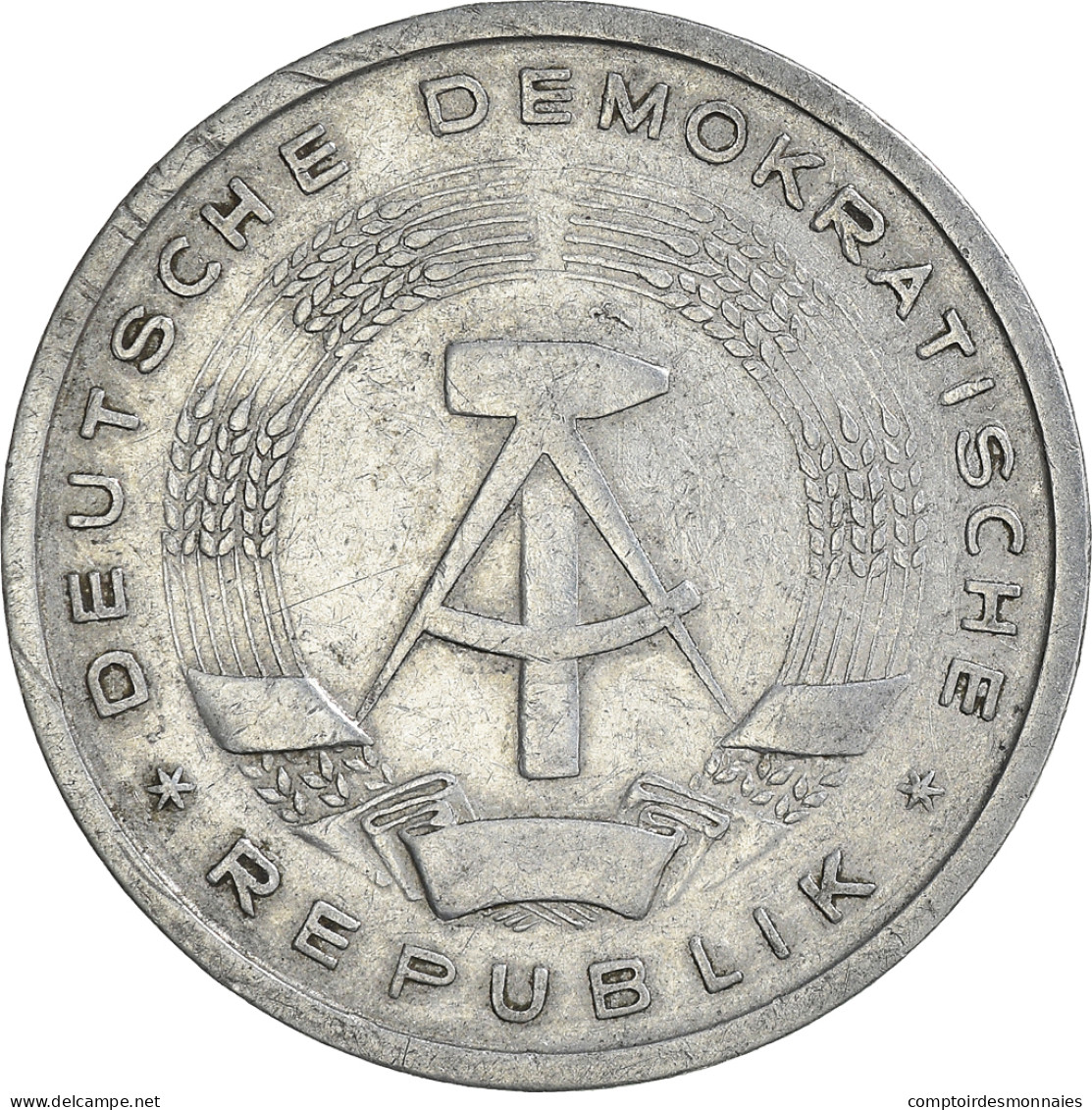 Monnaie, GERMAN-DEMOCRATIC REPUBLIC, Mark, 1956, Berlin, TB+, Aluminium, KM:13 - 1 Marco