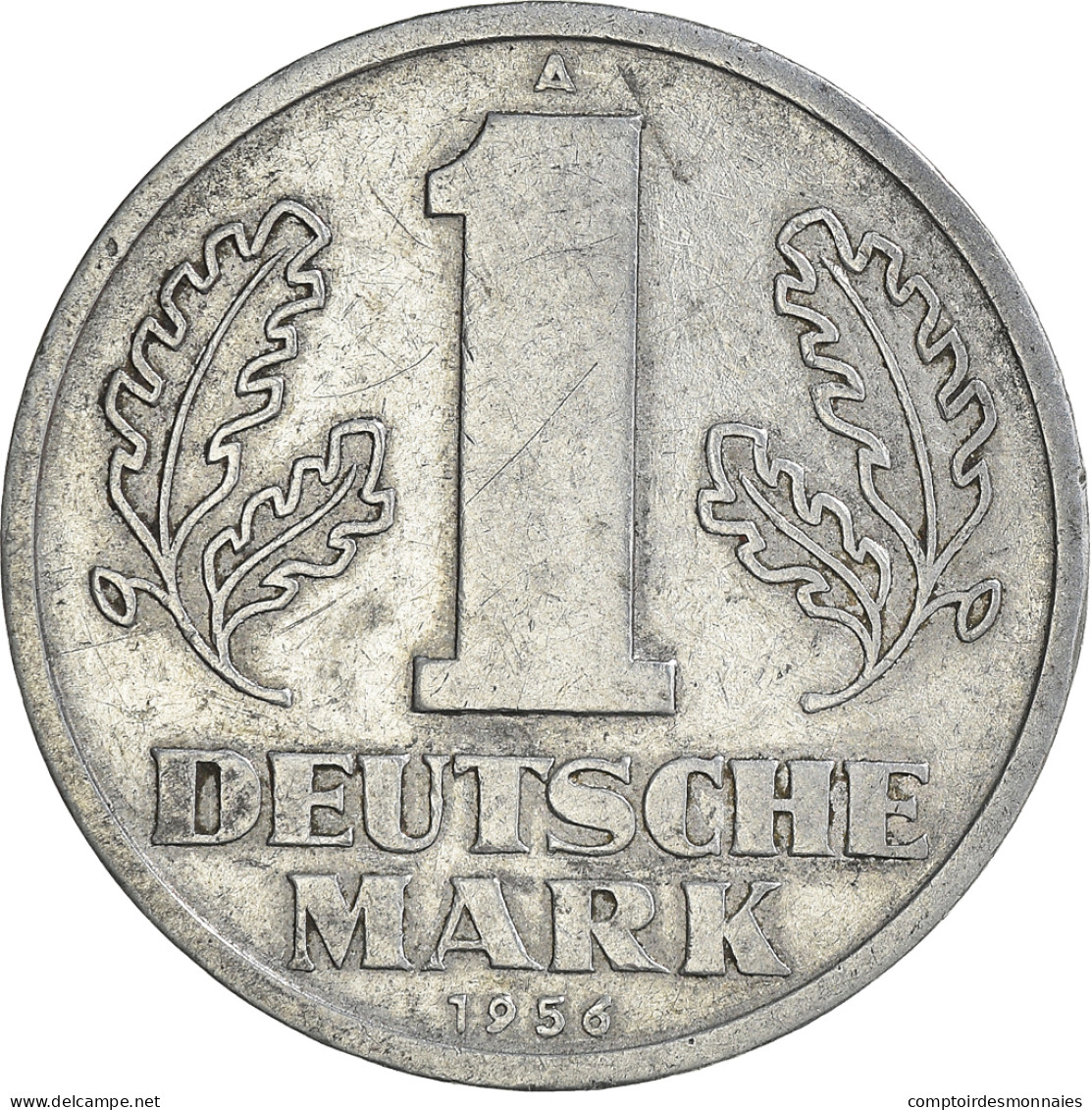 Monnaie, GERMAN-DEMOCRATIC REPUBLIC, Mark, 1956, Berlin, TB+, Aluminium, KM:13 - 1 Mark