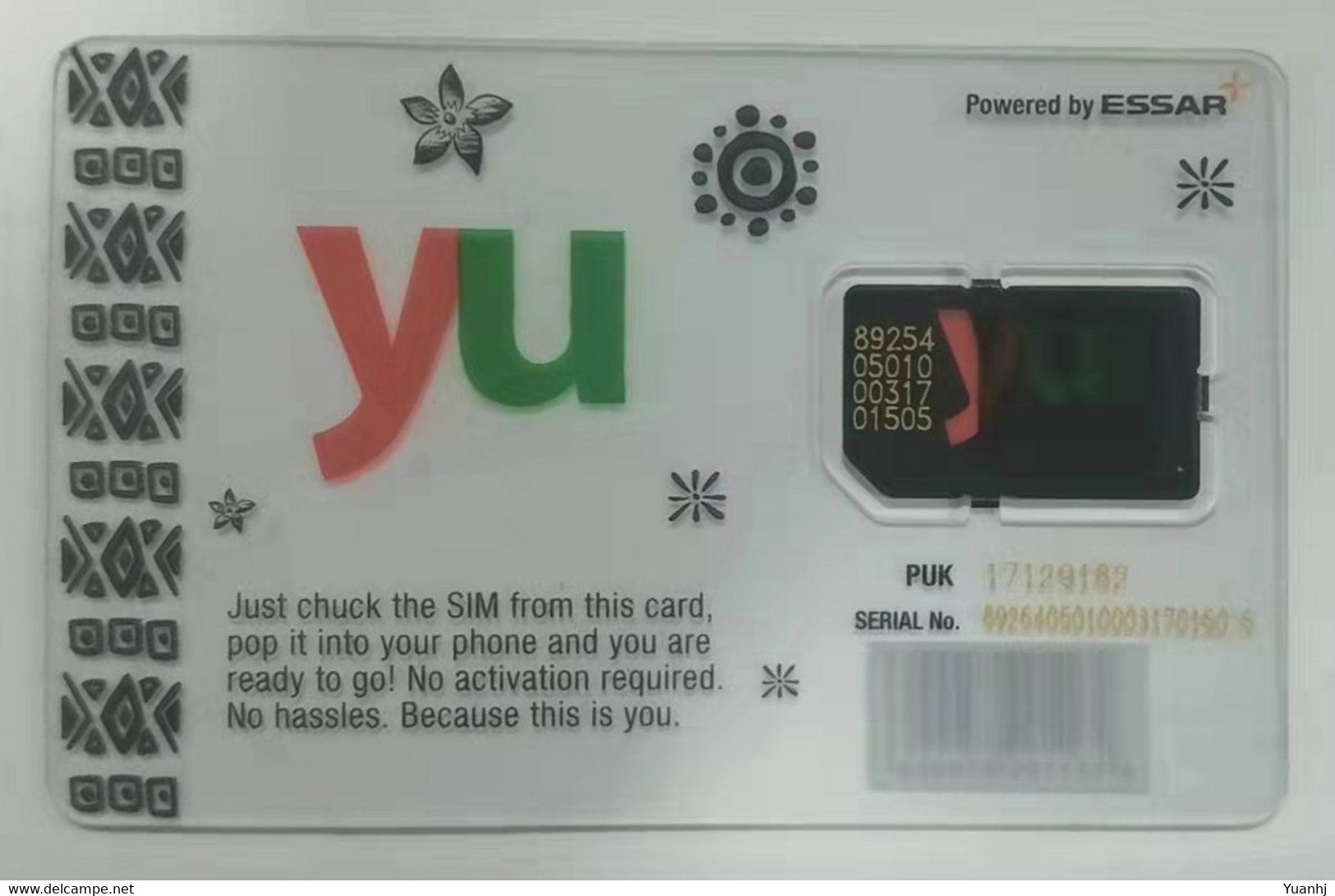 Kenya GSM SIM Card,mint - Kenya