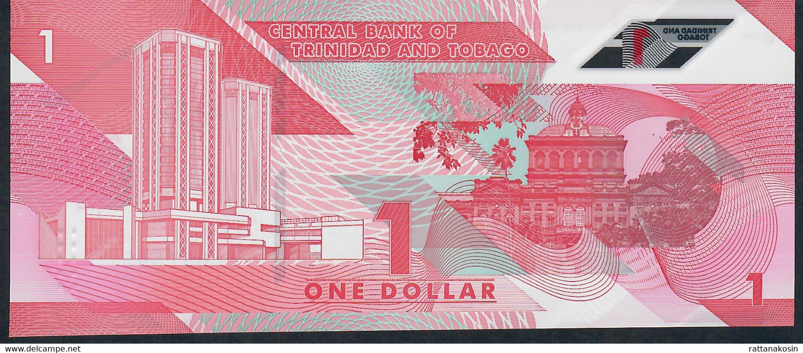 TRINIDAD & TOBAGO  NLP 1 DOLLAR 2020 #BK  Dated 2020 Issued February 2021 UNC. - Trinidad & Tobago