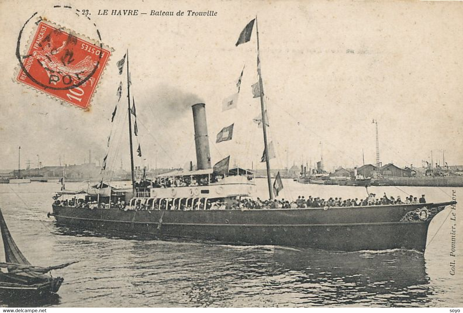 Le Havre Bateau De Trouville Ferry Boat - Ferries