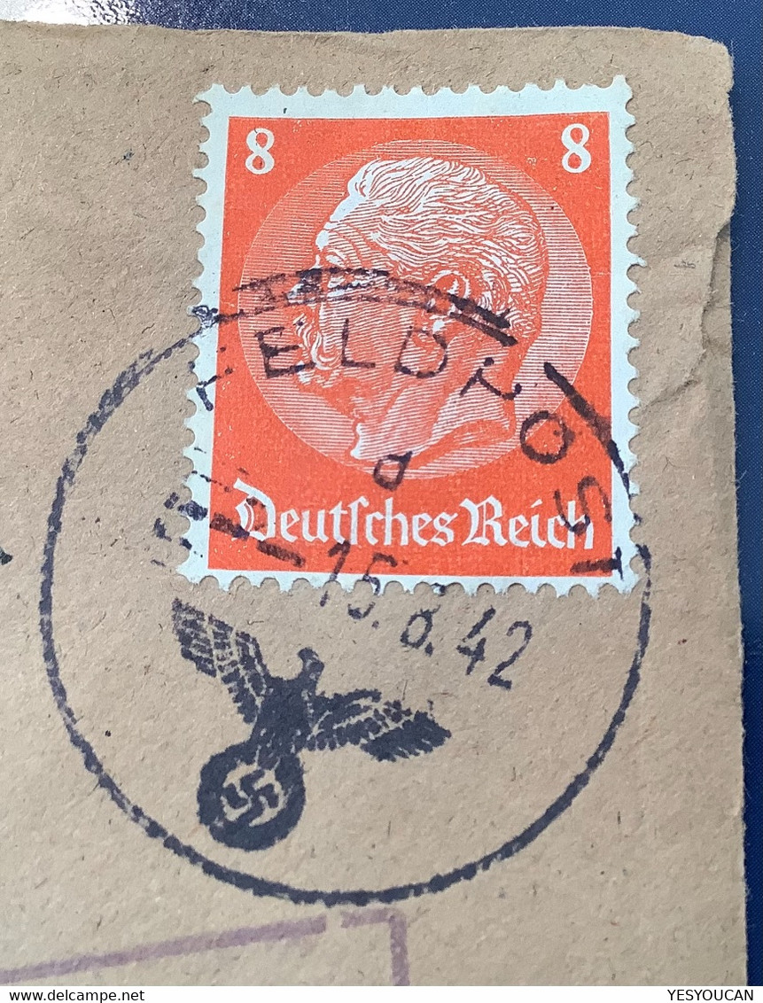 PARIS LUFTGAUPOSTAMT  "FELDPOST 1942"Deutsches Reich Brief(France WW2 War Cover Lettre Guerre Occupation 1939-1945 2.WK - 2. Weltkrieg 1939-1945