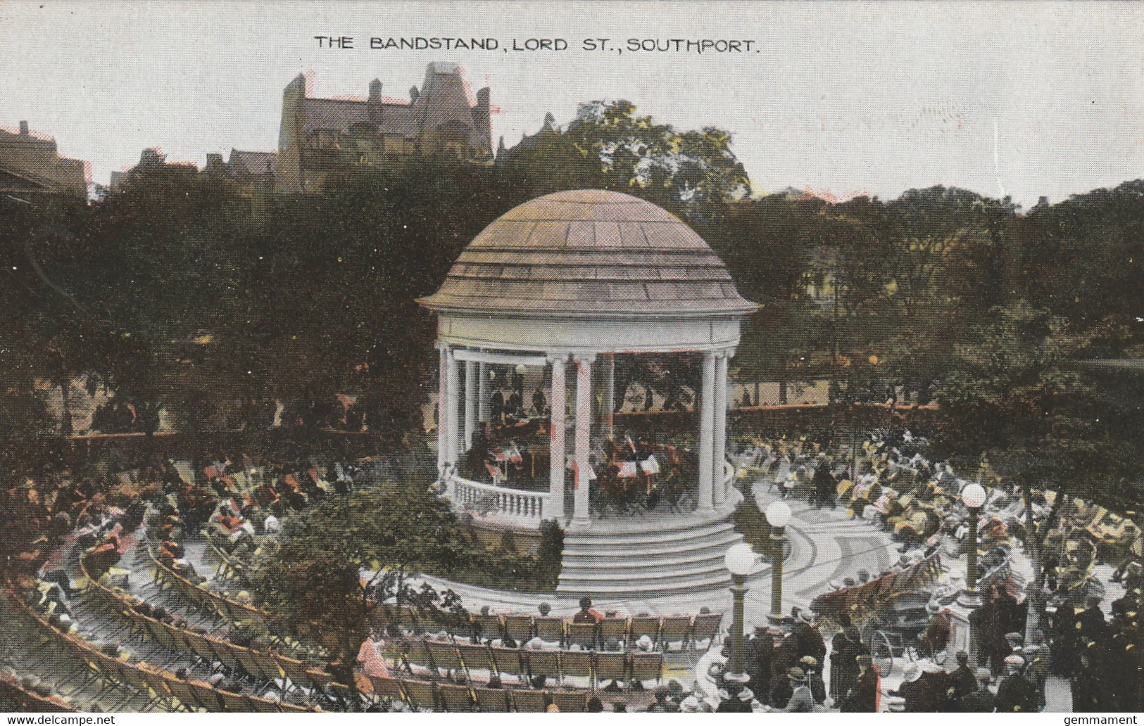 SOUTHPORT - THE BANDSTAND, LORD STREET - Southport