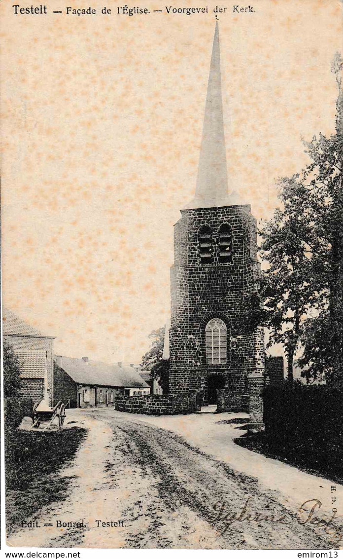 Testelt Façade De L’église Voorgevel Der Kerk - Scherpenheuvel-Zichem