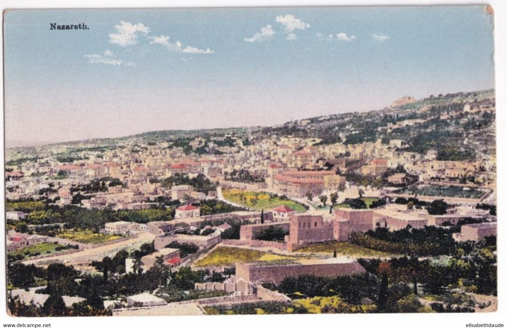 1922 - LIBAN / SECTEUR 600 à BEYROUTH - CARTE De NAZARETH - Liban