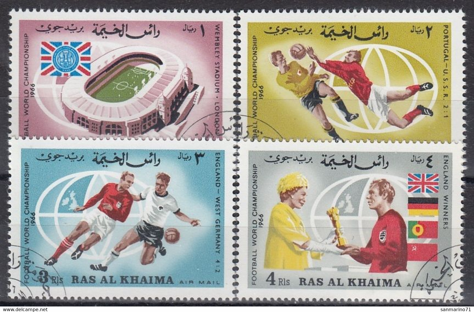 RAS AL KHAIMA 152-155,used,football - Usati