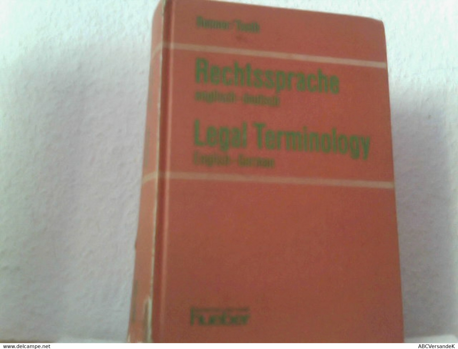 Englisch-deutsche Rechtssprache - Law