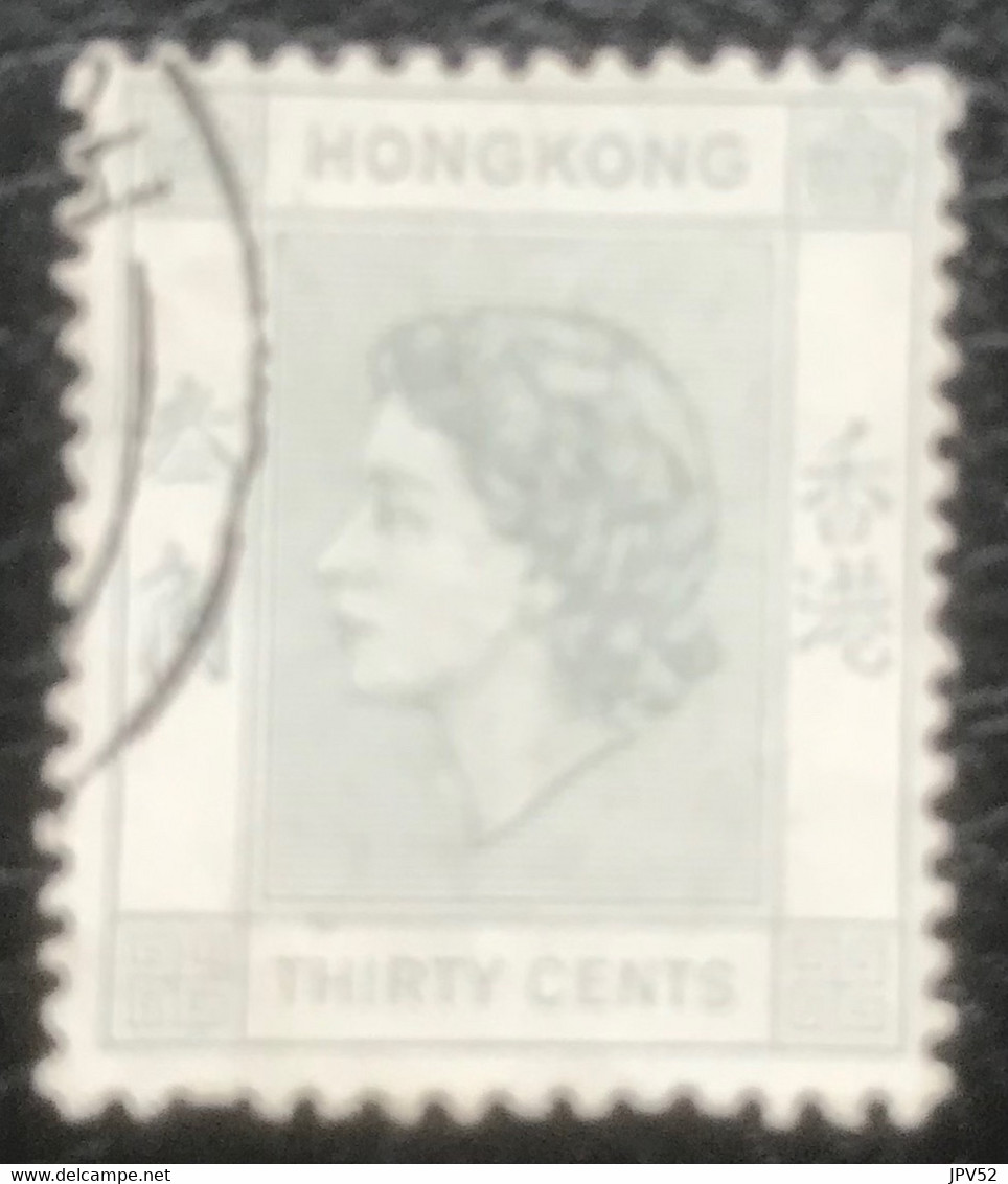 Hong Kong - C4/59 - (°)used - 1954 - Michel 183 - Koningin Elizabeth II - Oblitérés