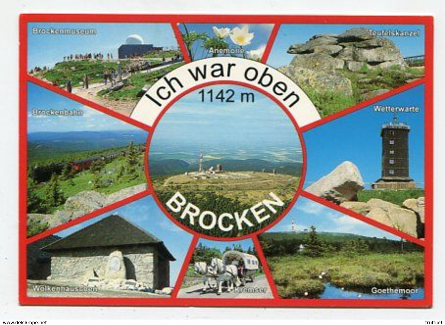 AK 023372 GERMANY - Brocken - Unterharz