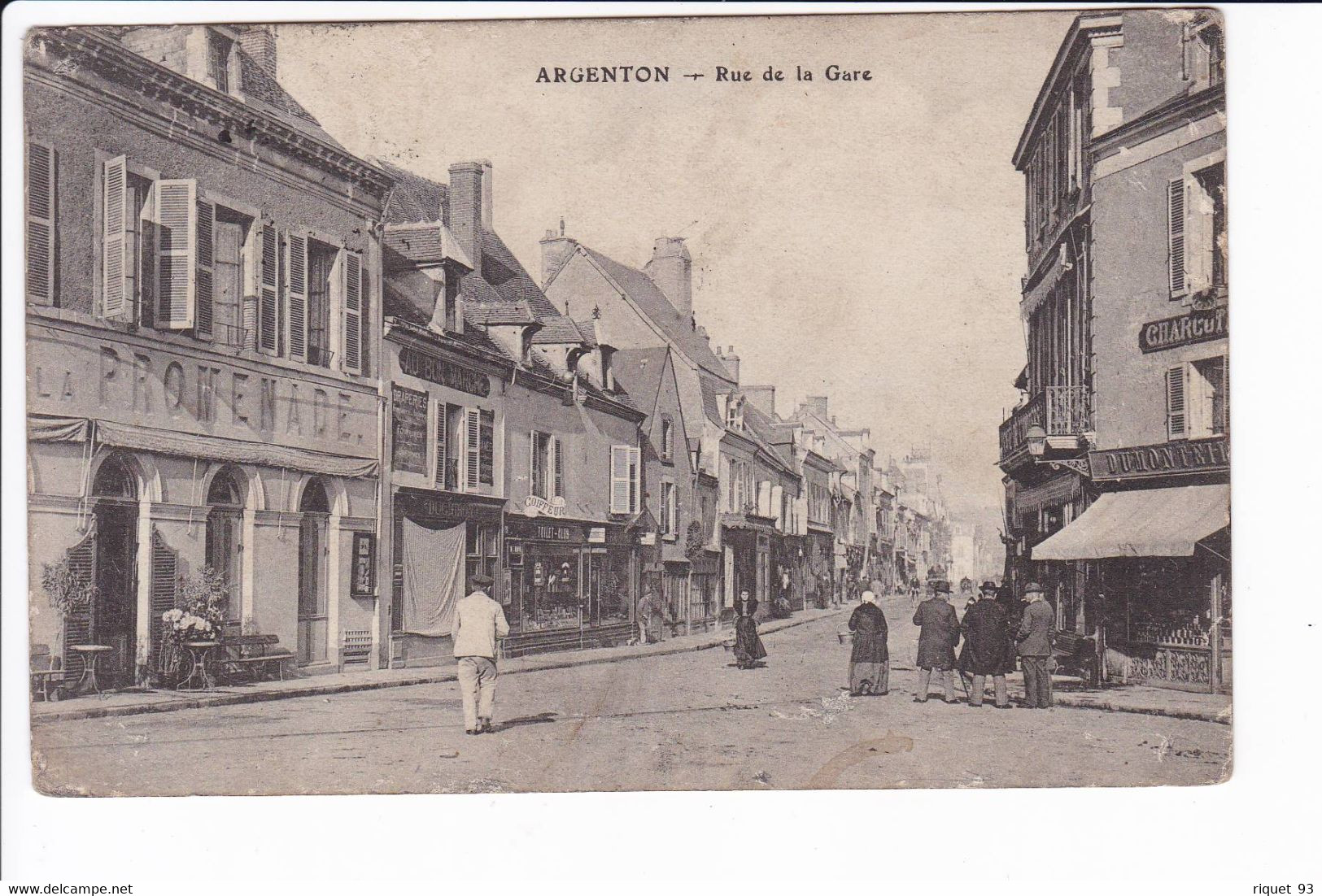 ARGENTON - Rue De La Gare - Other & Unclassified