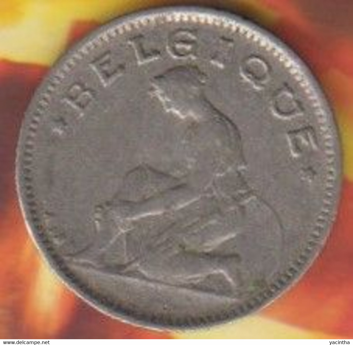 @Y@  België   50 Centiem   1927     (4907) - 5 Cent