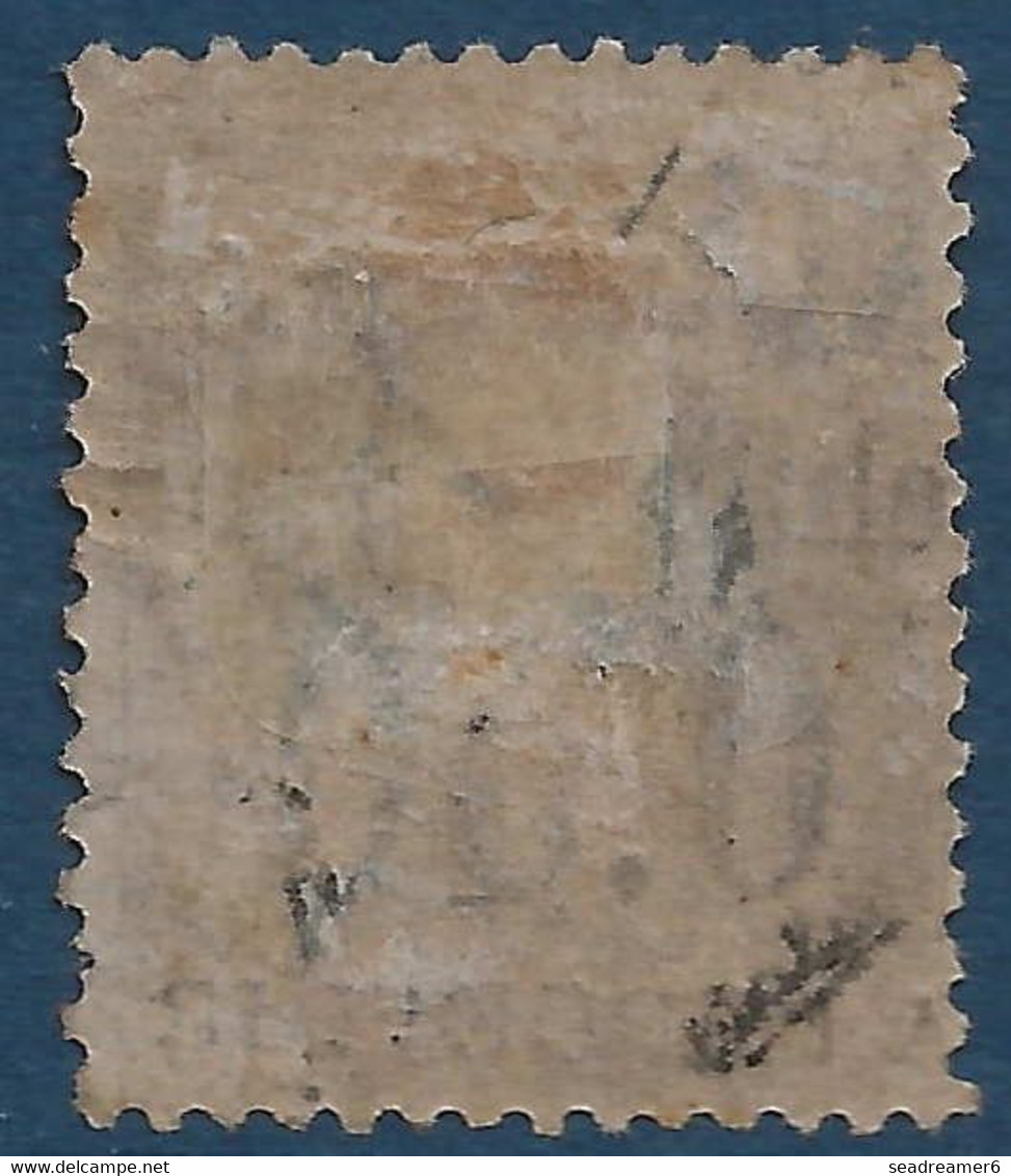 FRANCE Colonies Nossi Bé TAXE N°3* 0fr50 Sur 30c Brun TTB (tirage 1200) Signé Calves - Unused Stamps