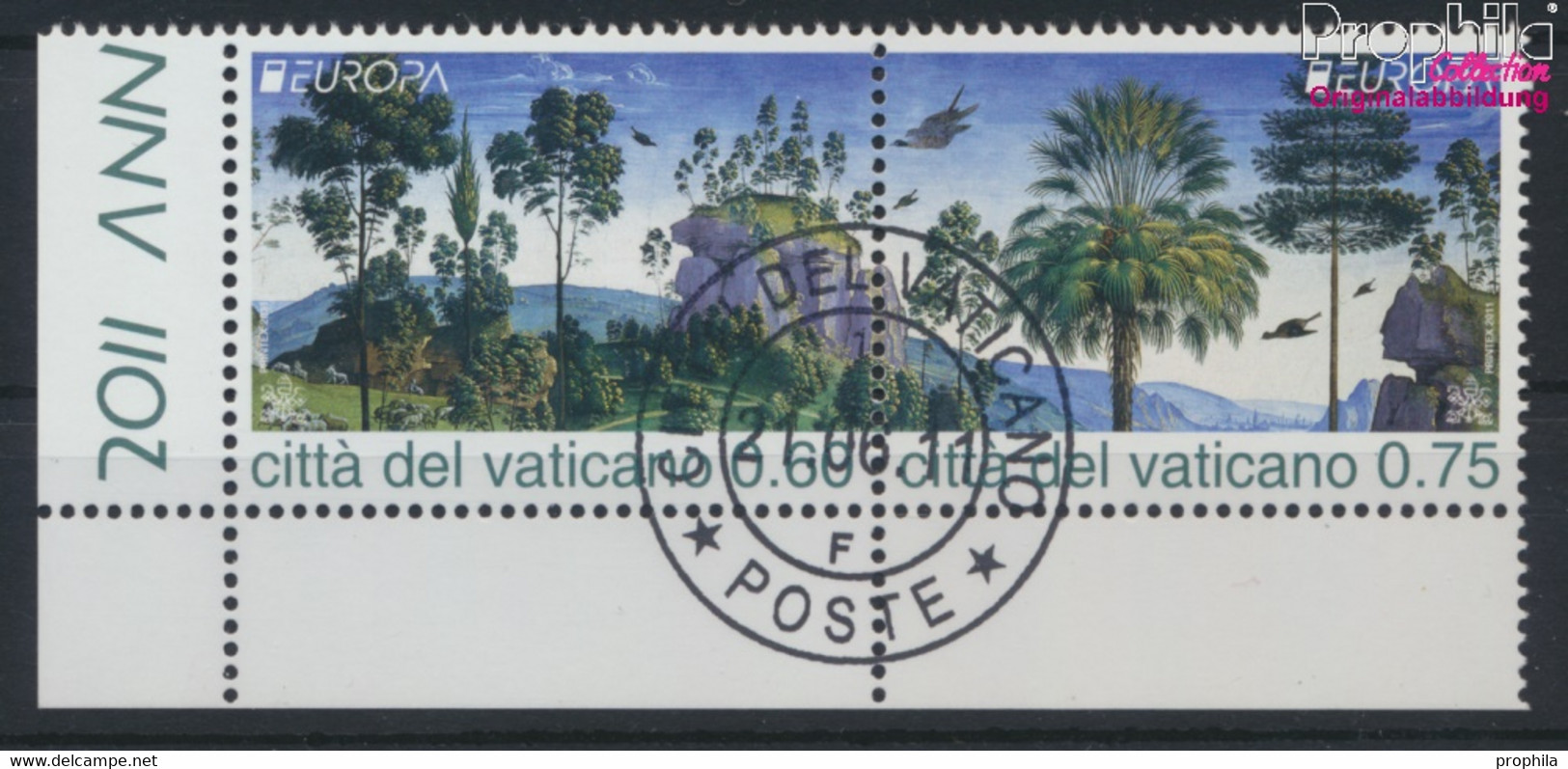 Vatikanstadt 1710-1711 Paar (kompl.Ausg.) Gestempelt 2011 Der Wald (9678677 - Used Stamps
