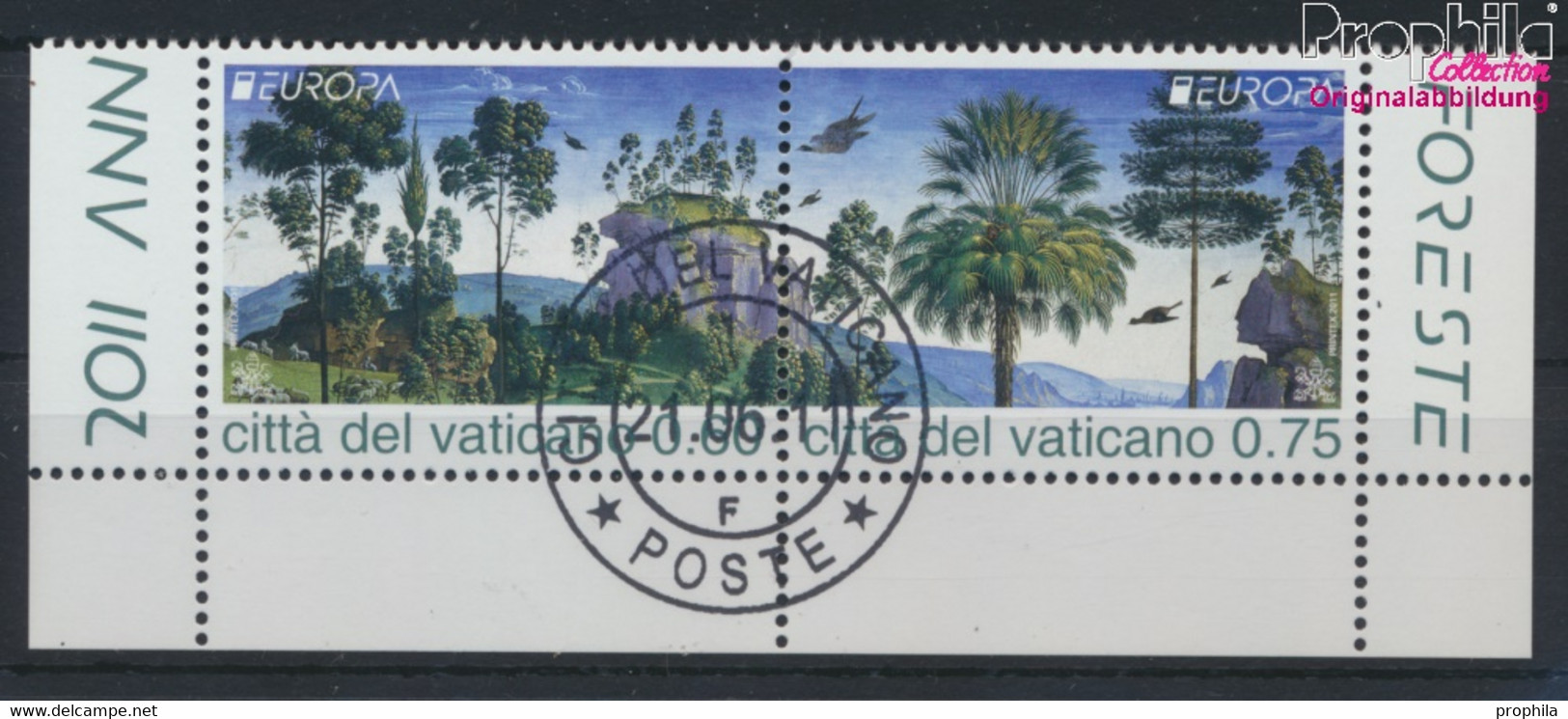 Vatikanstadt 1710-1711 Paar (kompl.Ausg.) Gestempelt 2011 Der Wald (9678682 - Used Stamps