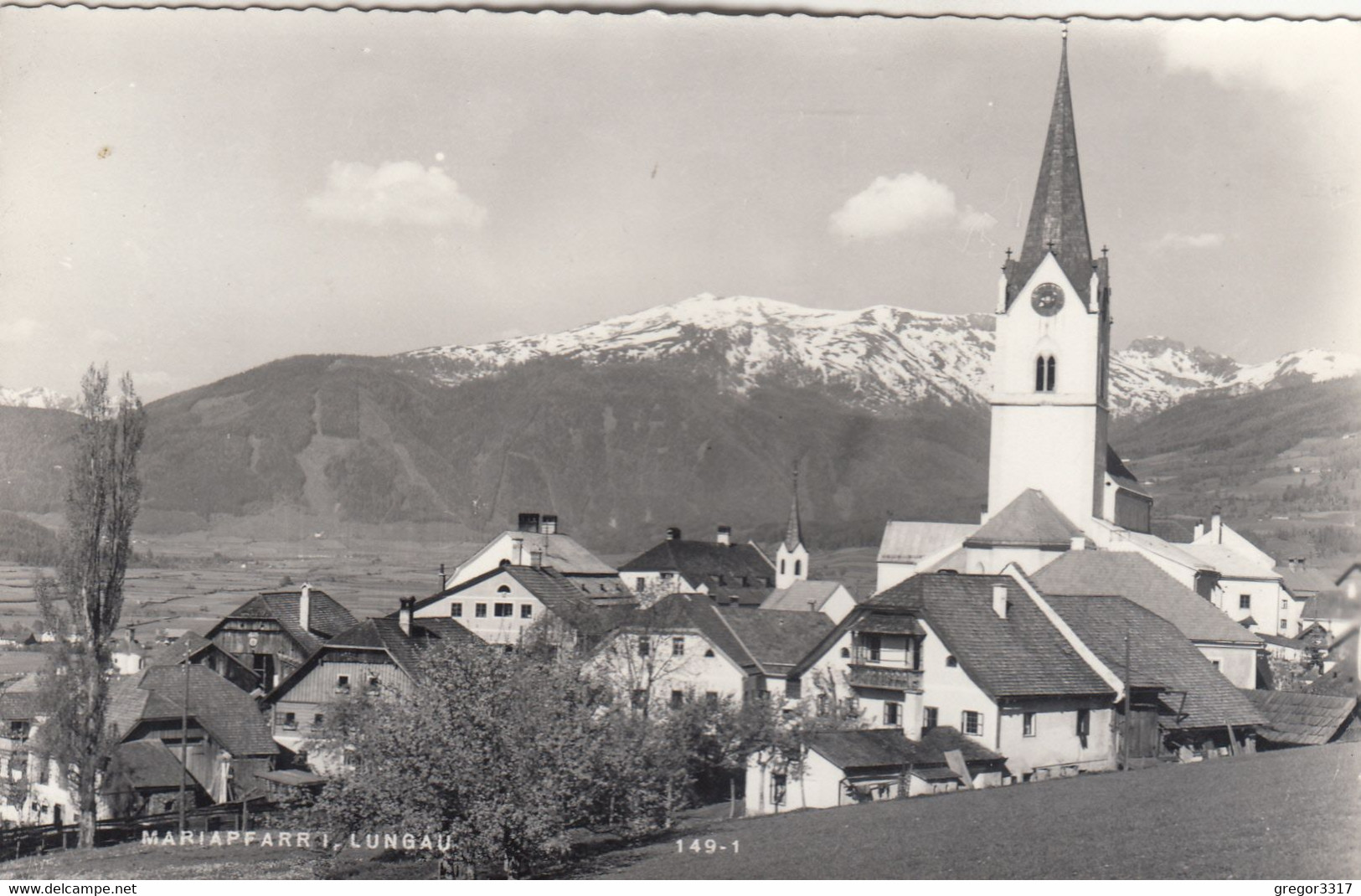 A5613) MARIAPFARR I. Lungau - KIRCHE U HAUS DETAILS Alt ! - Mariapfarr