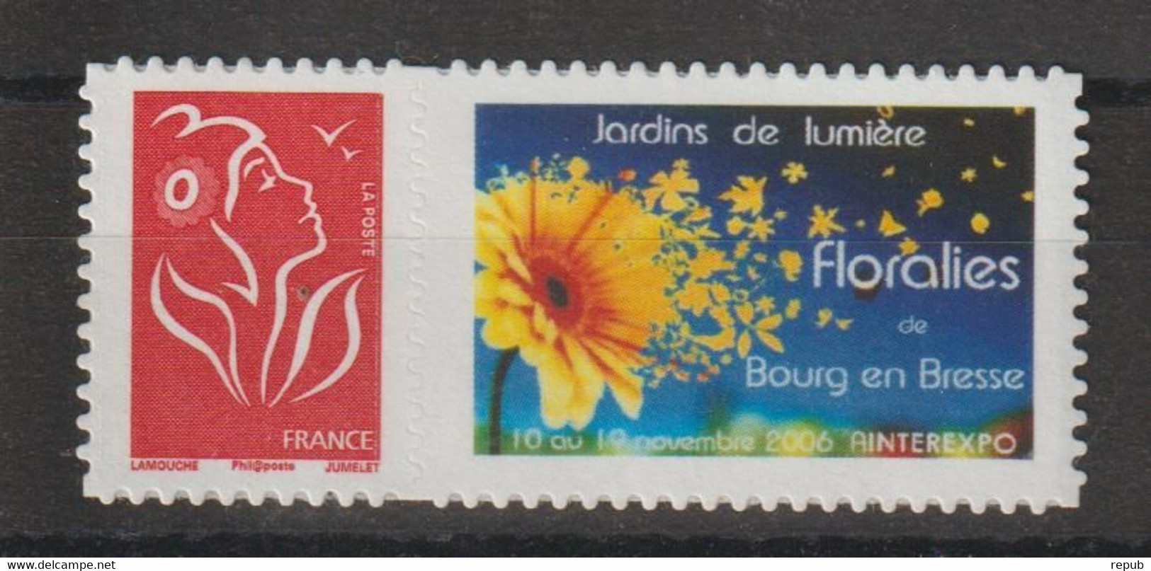 France Personnalisés 2005-6 Marianne 3802Ab ** MNH Logo Floralies - Autres & Non Classés
