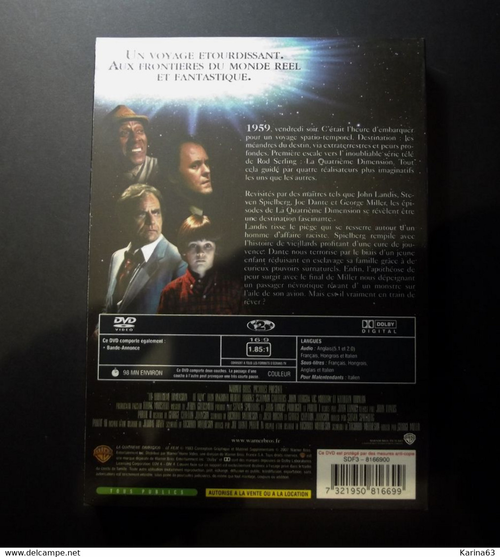 La Quatrieme Dimension Le Film ( Twilight Zone )  - Dolby 5.1 - Français -  English  - Italien - PAL 2 - Sciences-Fictions Et Fantaisie