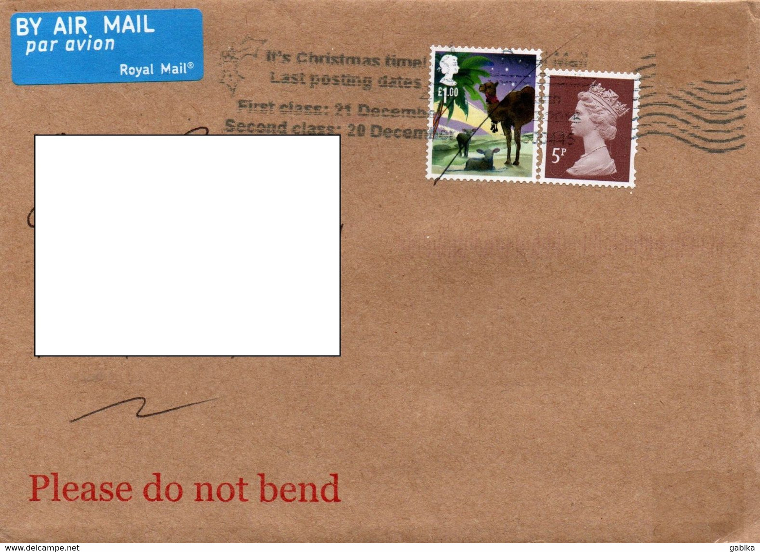 Great Britain 2012, Air Mail Letter - Briefe U. Dokumente