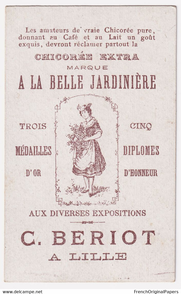 Anthropomorphisme Chromo Bériot Vienne Pâté De Civray Fromage Chabichou Vin Loudun Macaron Montmorillon Alcool A64-54 - Thee & Koffie